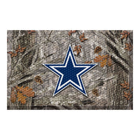 NFL - Dallas Cowboys Camo Rubber Scraper Door Mat