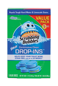 Scrubbing Bubbles Vanish No Scent Toilet Deodorizer and Cleaner 7.05 oz. Tablet (Pack of 6)