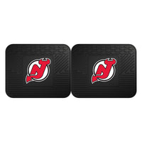 NHL - New Jersey Devils Back Seat Car Mats - 2 Piece Set