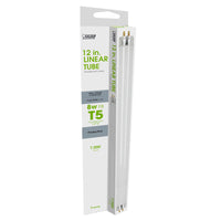 Feit 8 W T5 12 in. L Fluorescent Bulb Cool White Linear 4100 K 1 pk