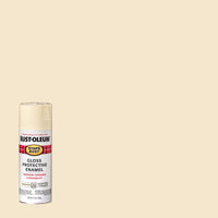 Rust-Oleum Stops Rust Gloss Antique White Spray Paint 12 Oz. (Pack Of 6)