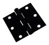 National Hardware 3 in. L Black Door Hinge 1 pk