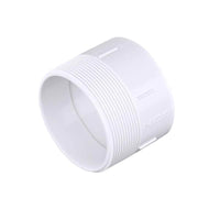 NDS Schedule 35 4 in. Hub each X 4 in. D MPT PVC Pipe Adapter 1 pk