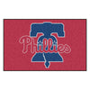 MLB - Philadelphia Phillies Bell Rug - 5ft. x 8ft.