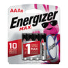 Energizer Max Premium AAA Alkaline Batteries 8 pk Carded