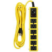 Coleman Cable 1050 J 15 ft. L 6 outlets Surge Protector (Pack of 4).