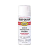 Rust-Oleum Stops Rust Satin White Spray Paint 12 oz