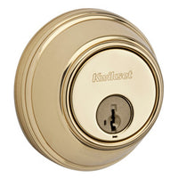 816 5 SMT RCAL RCS Key Control Deadbolt - Antique Brass