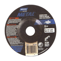 Norton Masonry 4 in. D X 5/8 in. in. Grinding Wheel