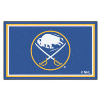 NHL - Buffalo Sabres 4ft. x 6ft. Plush Area Rug