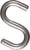 National Hardware Silver Stainless Steel 2.5 in. L Open S-Hook 145 lb 1 pk