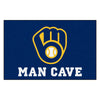 MLB - Milwaukee Brewers Man Cave Rug - 19in. x 30in.