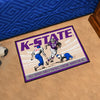 Kansas State University Ticket Stub Rug - 19in. X 30in.