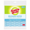 3M General Scotch-Brite Purpose Machine Washable Microfiber Reusable Wipes 11.5x19.5 in. (Pack of 24)