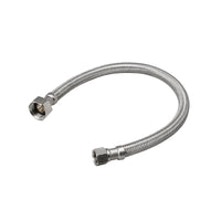 BK Products ProLine 1/2 in. Compression X 1/2 in. D FIP 16 in. Braided Stainless Steel Faucet Supply