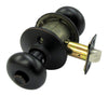 Schlage Plymouth Aged Bronze Privacy Lockset 1-3/4 in.