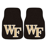 Wake Forest University Carpet Car Mat Set - 2 Pieces