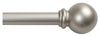 Kenney Brass Champagne Silver Curtain Rod 48 in. L X 86 in. L