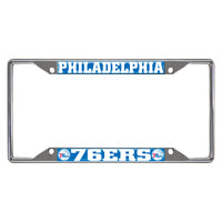 NBA - Philadelphia 76ers Metal License Plate Frame