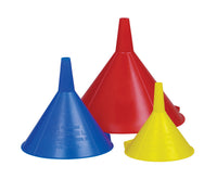 Custom Accessories Shop Craft Charcoal Plastic Assorted Funnel Set