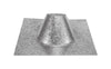 DuraVent DuraPlus 6 in. D Galvanized Steel Adjustable Fireplace Roof Flashing