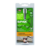 SPAX PowerLag 5/16 in. in. X 5 in. L T-30 Washer Head Structural Screws 12 pk