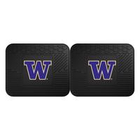 University of Washington Back Seat Car Mats - 2 Piece Set