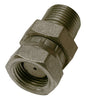 Apache Steel 3/8 in. D X 3/8 in. D Hydraulic Adapter 1 pk