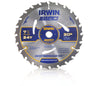 Irwin Marathon 7-1/4 in. Dia. x 5/8 in. Carbide Circular Saw Blade 24 teeth 1 pk