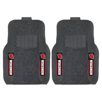 University of Wisconsin 2 Piece Deluxe Car Mat Set