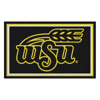 Wichita State University 4ft. x 6ft. Plush Area Rug