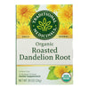 Traditional Medicinals Organic Roasted Dandelion Root Herbal Tea - 16 Tea Bags - Case of 6