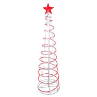 Celebrations LED Multi Spiral 5 ft. Yard Decor