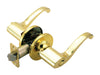 Design House Scroll Polished Brass Entry Lever ANSI Grade 3 (Pack of 4).