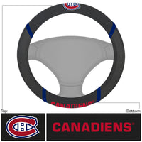 NHL - Montreal Canadiens Embroidered Steering Wheel Cover