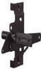 National Hardware 6.77 in. H X 6.75 in. W X 5 in. L Matte Steel Post Gate Latch