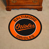 MLB - Baltimore Orioles Script Roundel Rug - 27in. Diameter