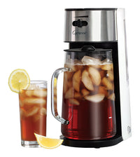 Capresso 2.5 qt Black/Silver Iced Tea Maker