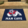 Fresno State Blue Man Cave Rug - 34 in. x 42.5 in.