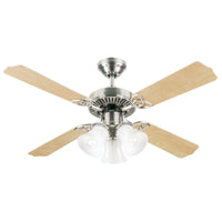 Westinghouse Crusader 42 in. Brushed Nickel Indoor Ceiling Fan