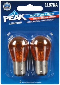 Peak Incandescent Parking/Stop/Tail/Turn Miniature Automotive Bulb 1157NA