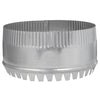 Imperial 8 in. D 28 Ga. Galvanized Steel Round Starting Collar (Pack of 10)