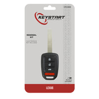 KeyStart Renewal KitAdvanced Remote Automotive Replacement Key CP106 Double For Honda