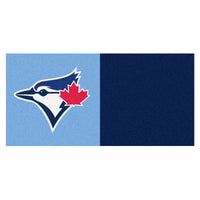 MLB - Toronto Blue Jays Light Blue Team Carpet Tiles - 45 Sq Ft.