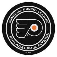 NHL - Philadelphia Flyers Hockey Puck Rug - 27in. Diameter