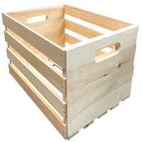 Demis Products 9.56 in. H X 12.5 in. W X 18 in. D Storage Box Natural (Pack of 3)