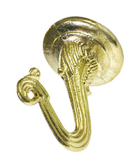 OOK Brass-Plated Steel Swag Hook 1 pk (Pack of 6)