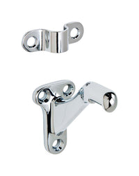 Ives by Schlage Silver Brass Handrail Bracket