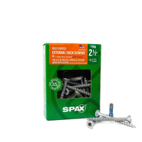 Spax No. 14  S X 2-1/2 in. L Star Flat Head Multi-Purpose Screws 1 lb (Pack of 5)