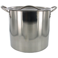 Good Cook Stainless Steel Stockpot 12 qt Silver